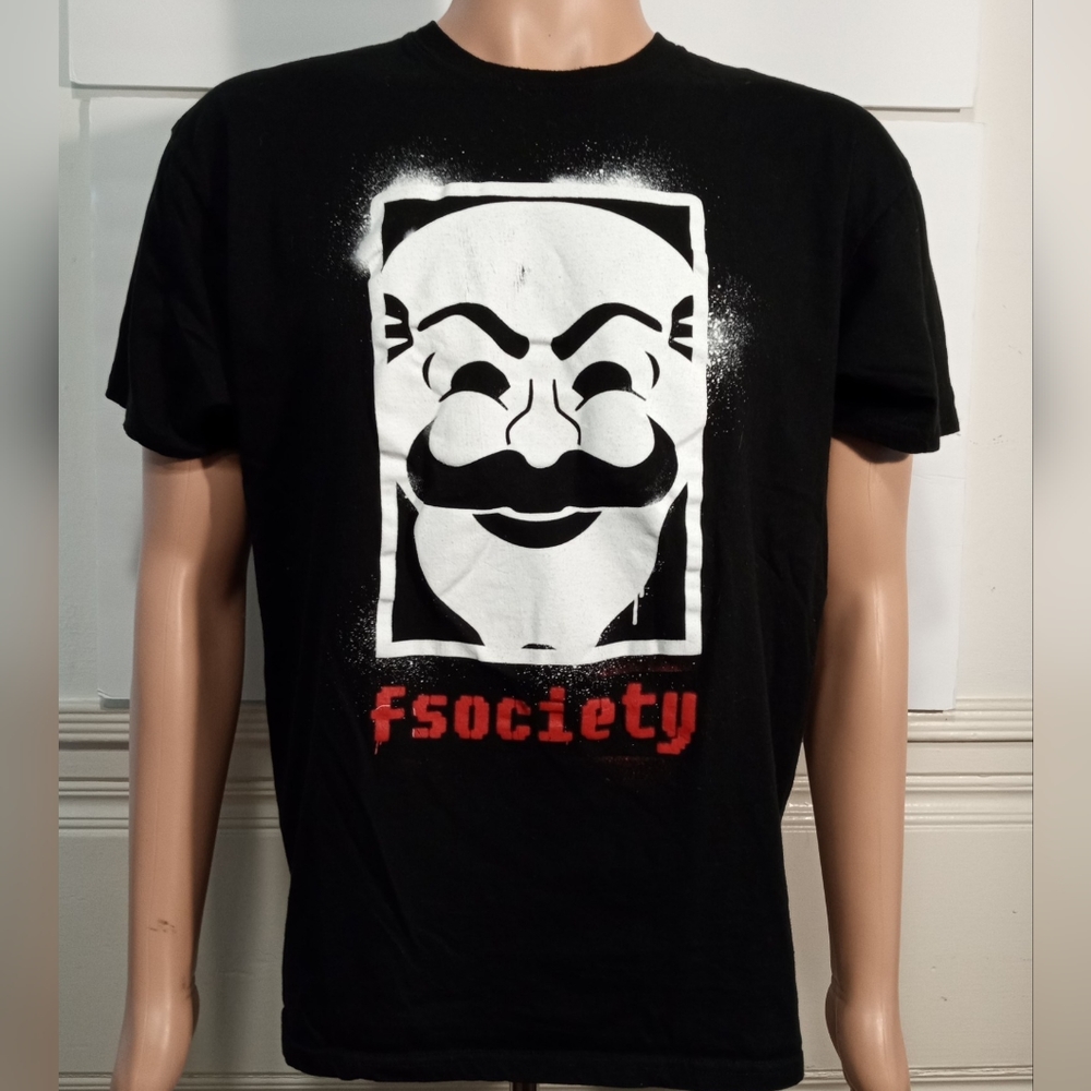 Mr. Robot F-Society Tee Large - image 1